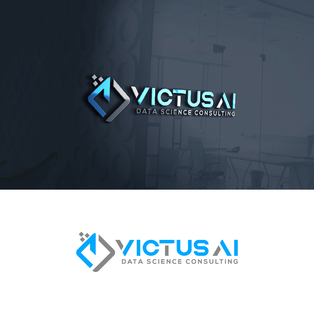 Logo Design by Ayub Zafar for VICTUS AI | Design #29109467