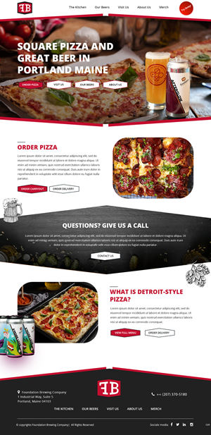 Web Design par pb pour ce projet | Design : #29096231