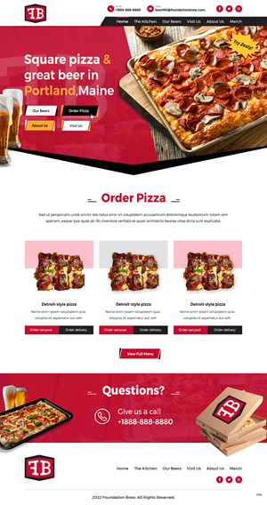 Web Design par pb pour ce projet | Design : #29096237