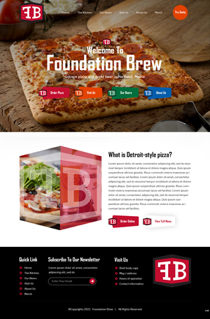 Web Design par pb pour ce projet | Design : #29096238