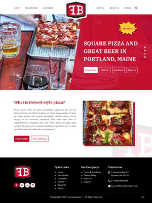 Web Design par pb pour ce projet | Design : #29096239