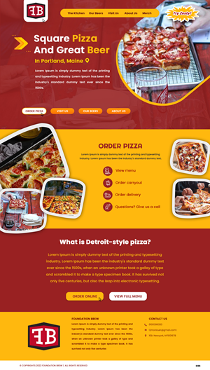 Web Design par pb pour ce projet | Design : #29102327