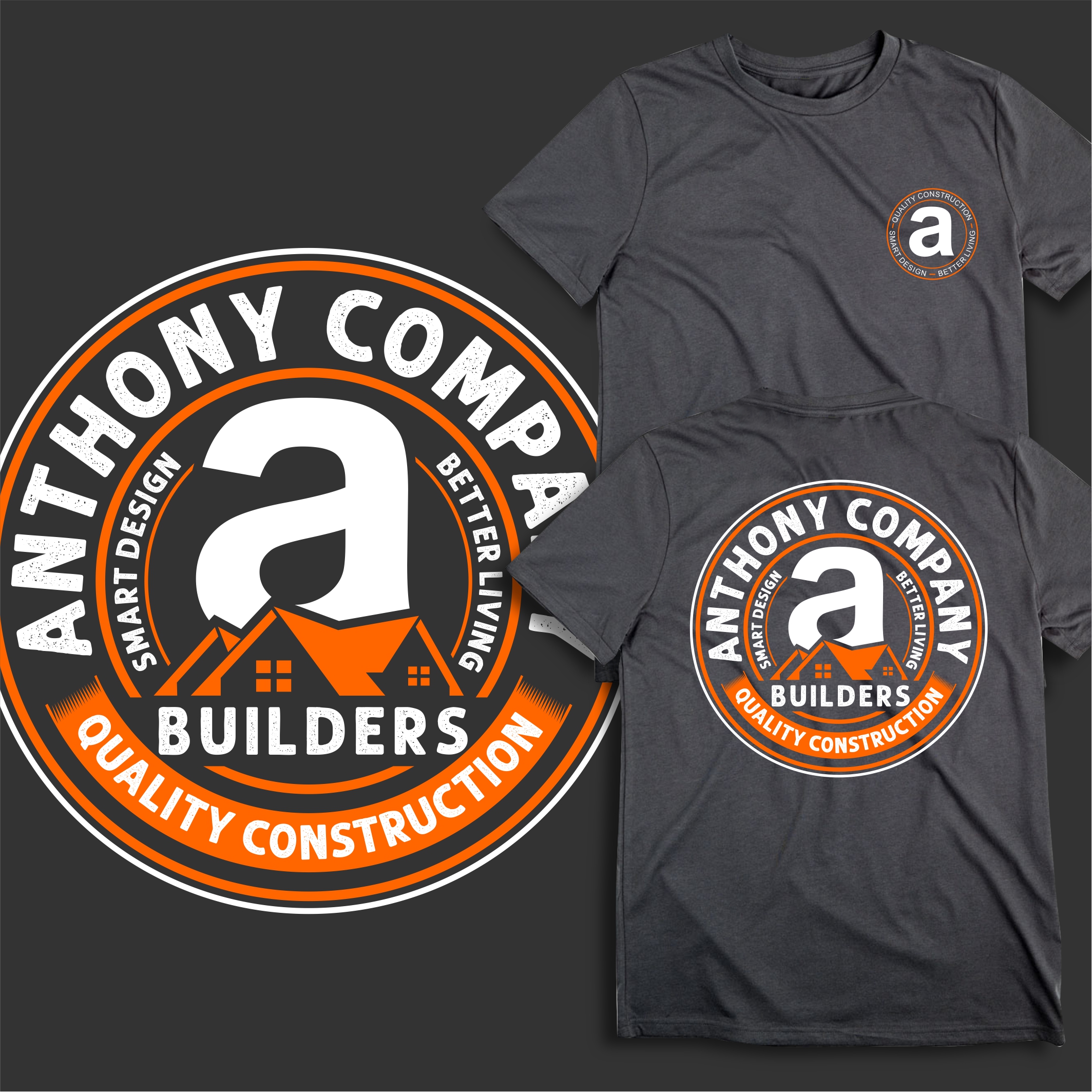 T-shirt Design by guruntool for Anthony Company Builders | Design #29091605