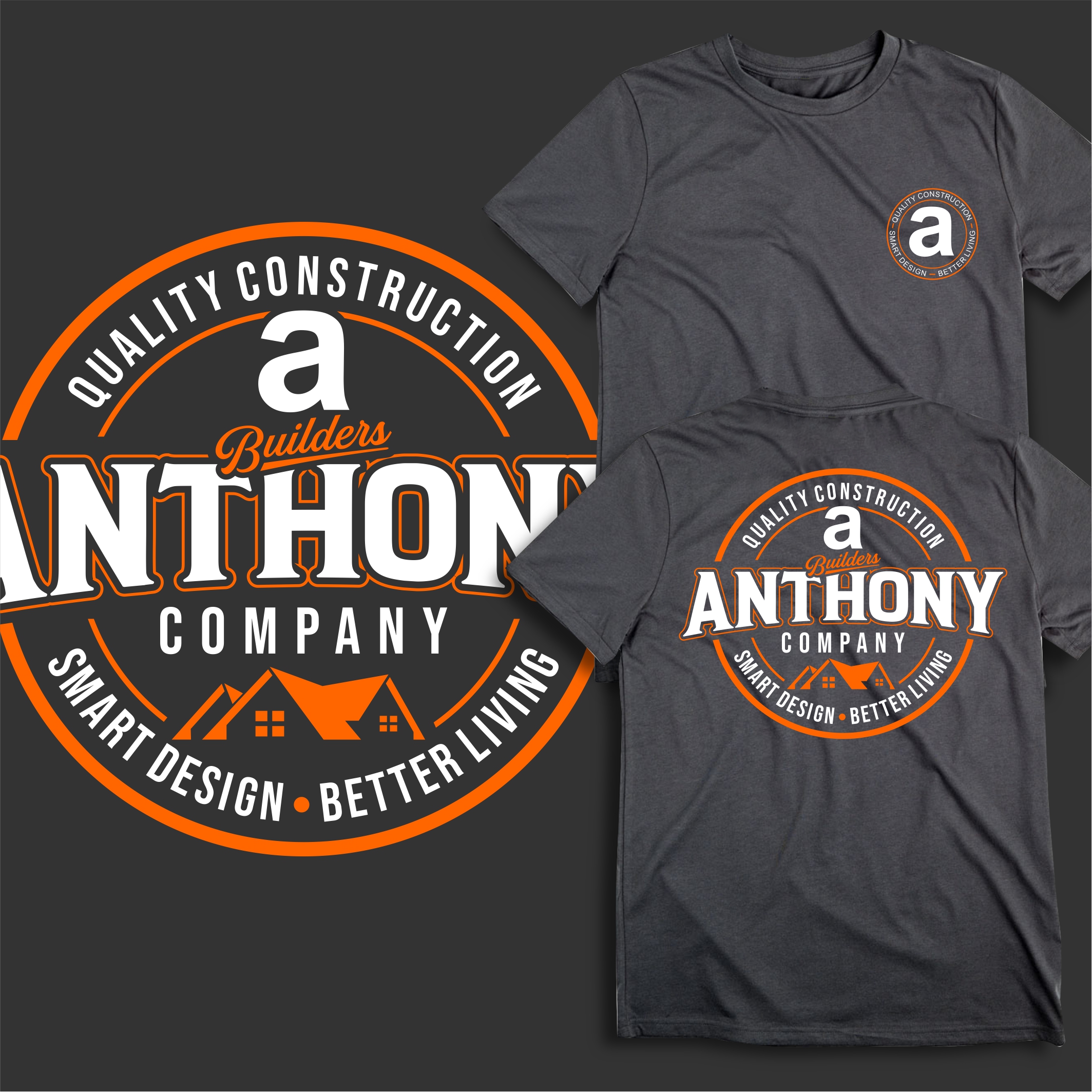 T-shirt Design by guruntool for Anthony Company Builders | Design #29091696
