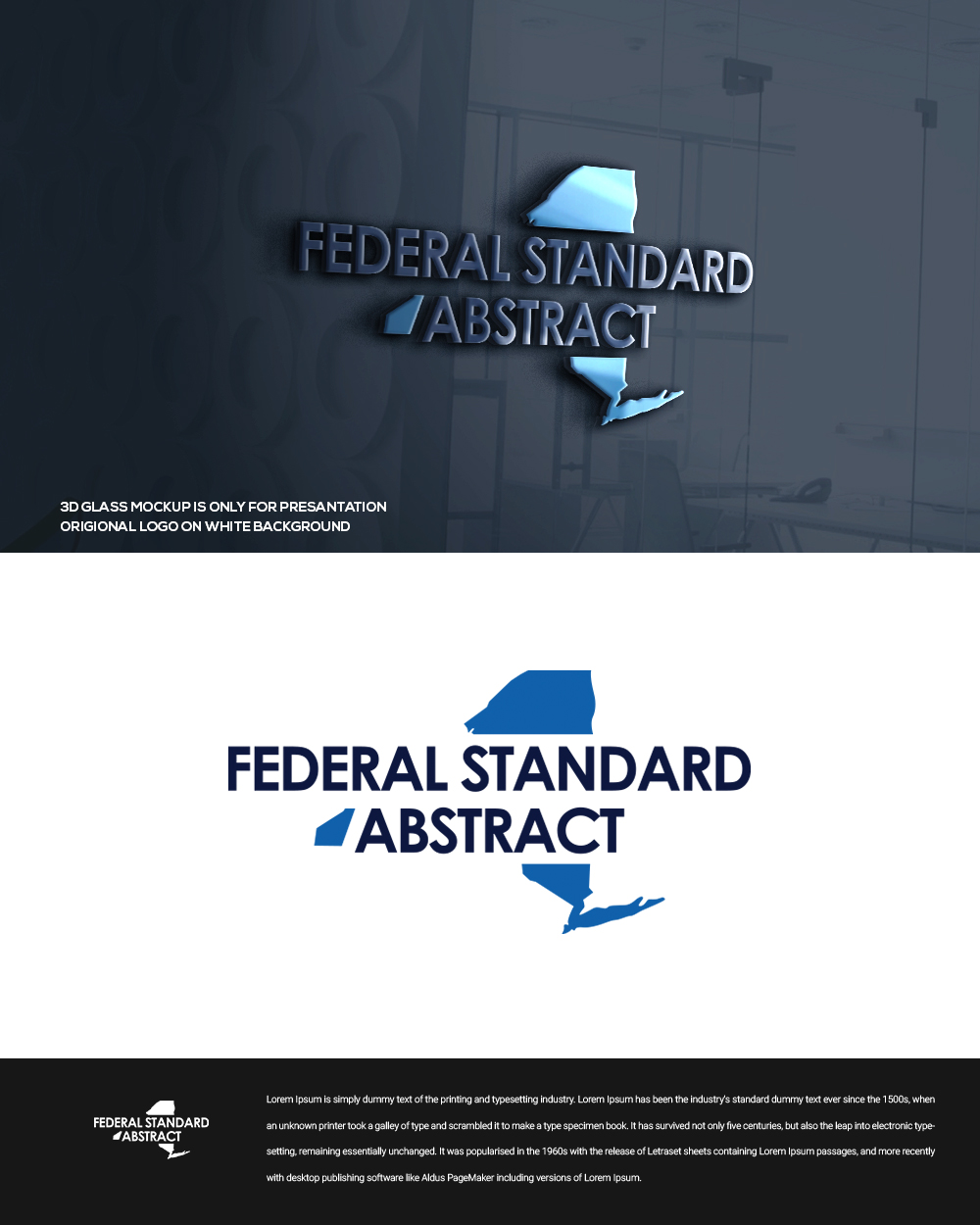 Logo Design for Federal Standard Abstract by fasi 2 | Design #29097334