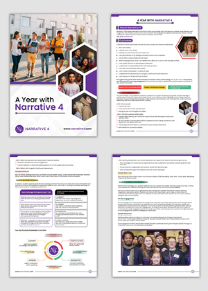 Arts Education Non-Profit needs 4-Page PDF Design | Print-Design von debdesign