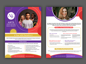 Arts Education Non-Profit needs 4-Page PDF Design | Print-Design von n214008