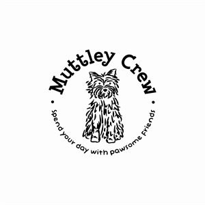 Muttley Crew - Spend your day with pawsome friends | Logo-Design von design.picnic