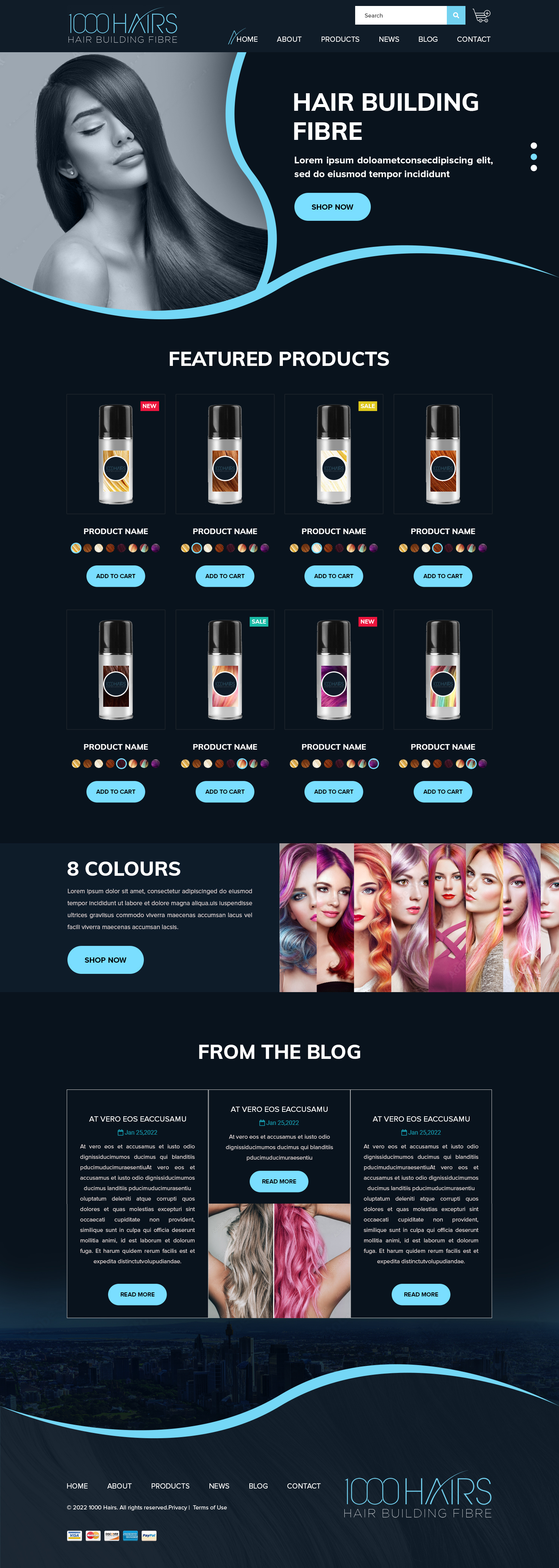 Web Design by SSWD for Dolce Extensions International  | Design #29101308