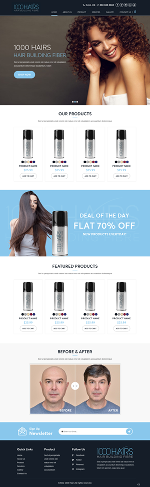 Diseño Web por pb para Dolce Extensions International  | Diseño: #29102301