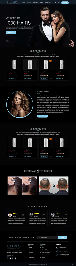 Diseño Web por pb para Dolce Extensions International  | Diseño: #29102307