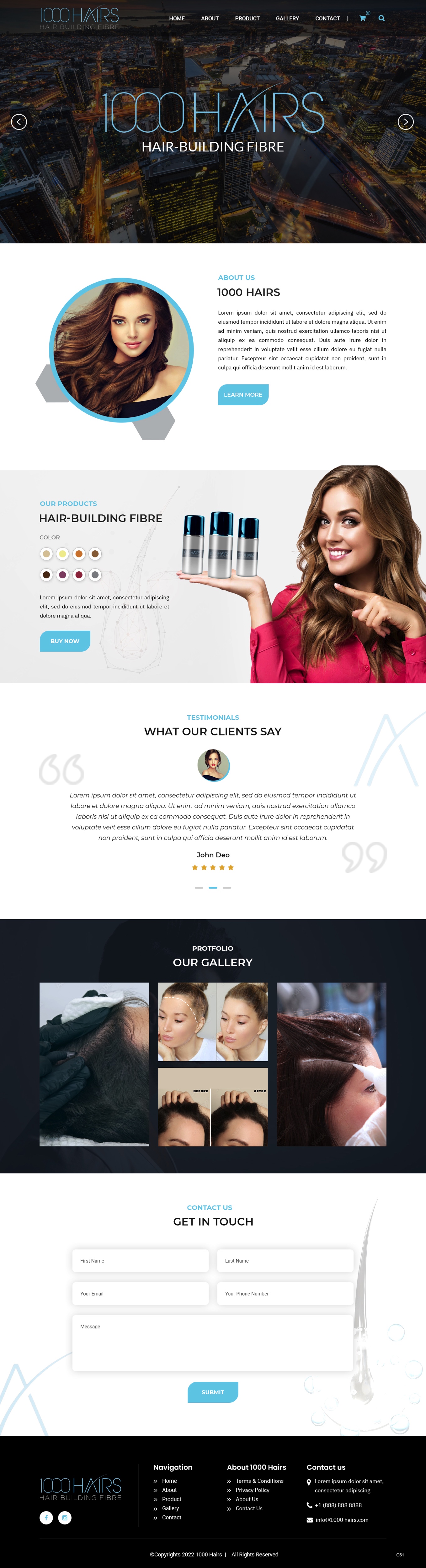 Web Design by pb for Dolce Extensions International  | Design #29102311