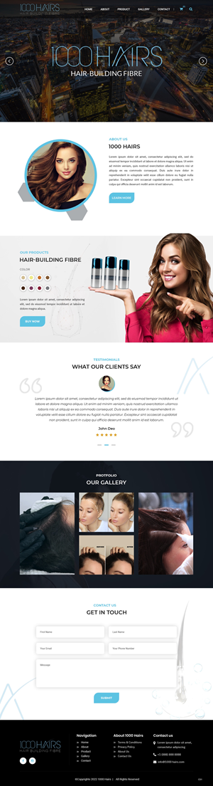 Diseño Web por pb para Dolce Extensions International  | Diseño: #29102311