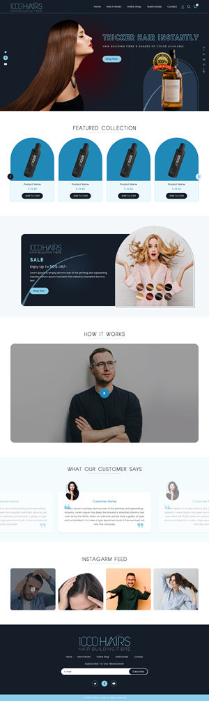 Web Design by rightway for Dolce Extensions International  | Design: #29105827