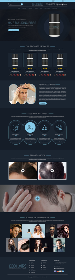 Web Design by Titan Eagle for Dolce Extensions International  | Design: #29105433