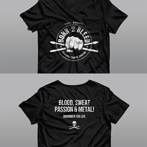 Diseño de Camiseta por Phil A para BORN 2 BLEED | Diseño #29151311