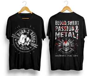T-shirt Design by Navisol Creatives for BORN 2 BLEED | Design: #29121109