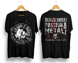 T-shirt Design by Navisol Creatives for BORN 2 BLEED | Design: #29126550