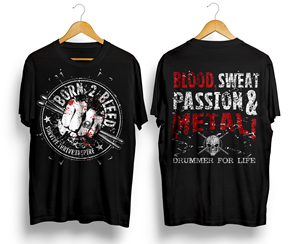 T-shirt Design by Navisol Creatives for BORN 2 BLEED | Design: #29142100