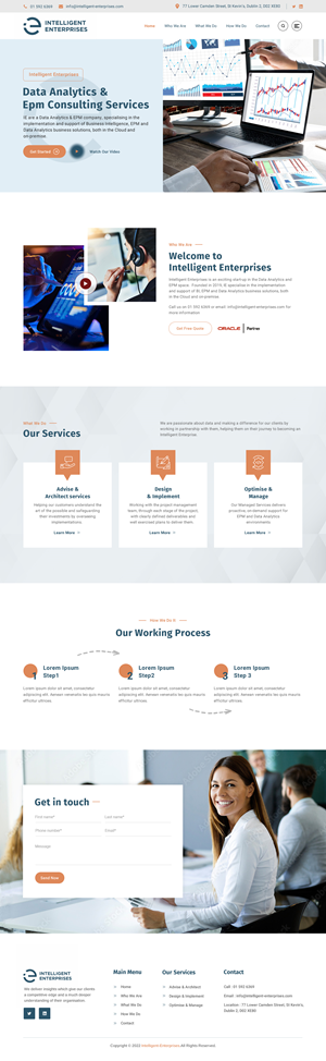 Web Design by Sujit Banerjee for this project | Design: #29101184