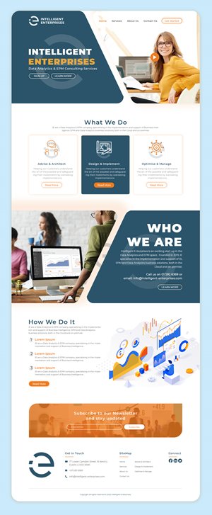 Web Design by Dp.designs for this project | Design #29098222