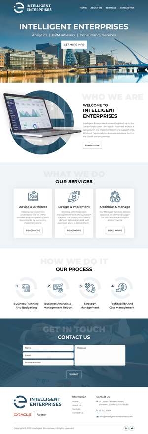 Intelligent Enterprises Website | Diseño Web por Starlyn DS