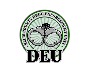 Ellis County Drug Enforcement Unit / DEU | Logo-Design von Paint-Tools