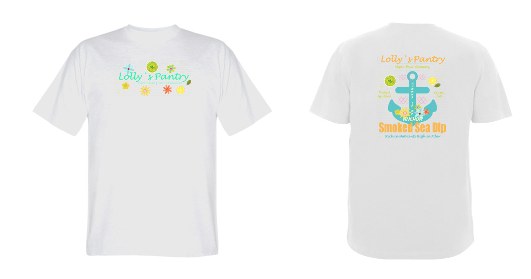 T-shirt Design by branding2biz for Lolly's Vegan Pantry | Design #29284916