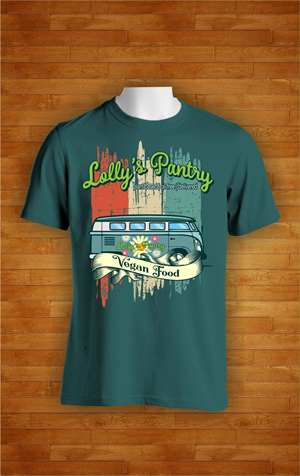 T-Shirt-Design von MangkuJiwo für Lolly's Vegan Pantry | Design #29118240