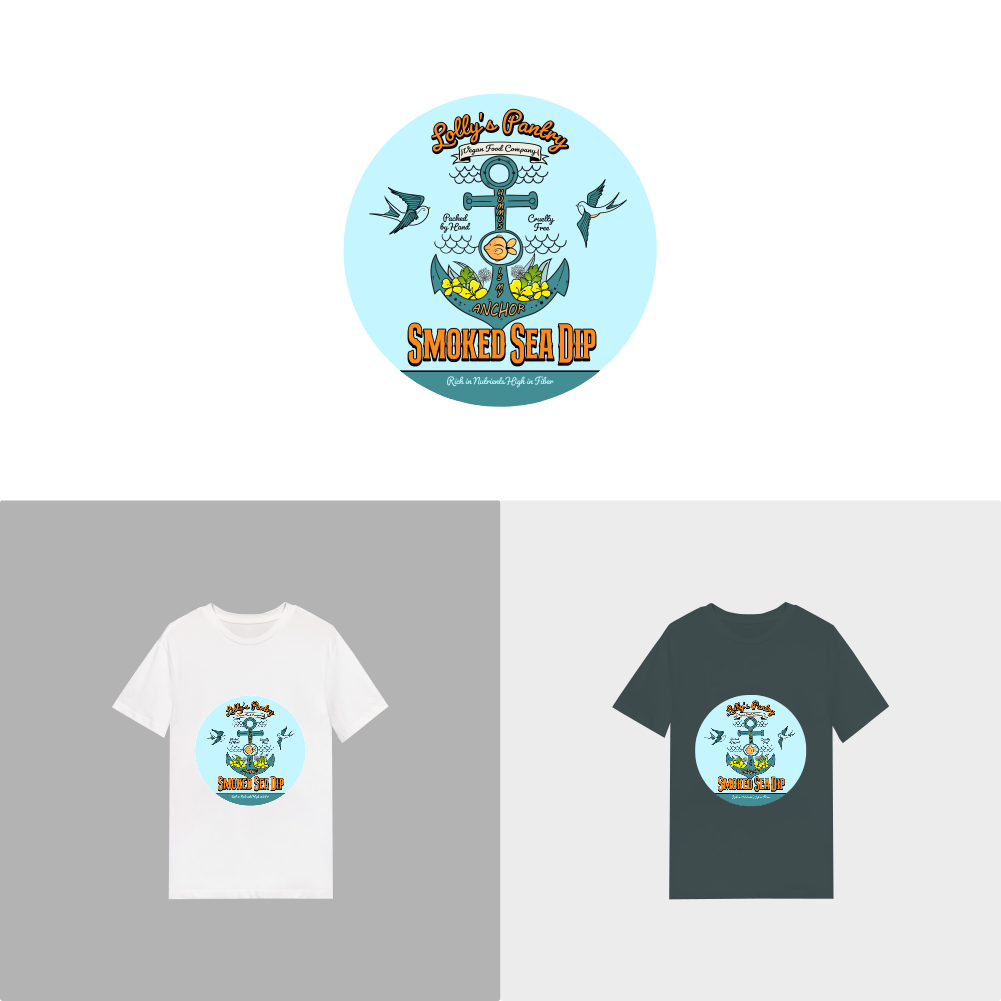 T-shirt Design by alitjuara for Lolly's Vegan Pantry | Design #29136716