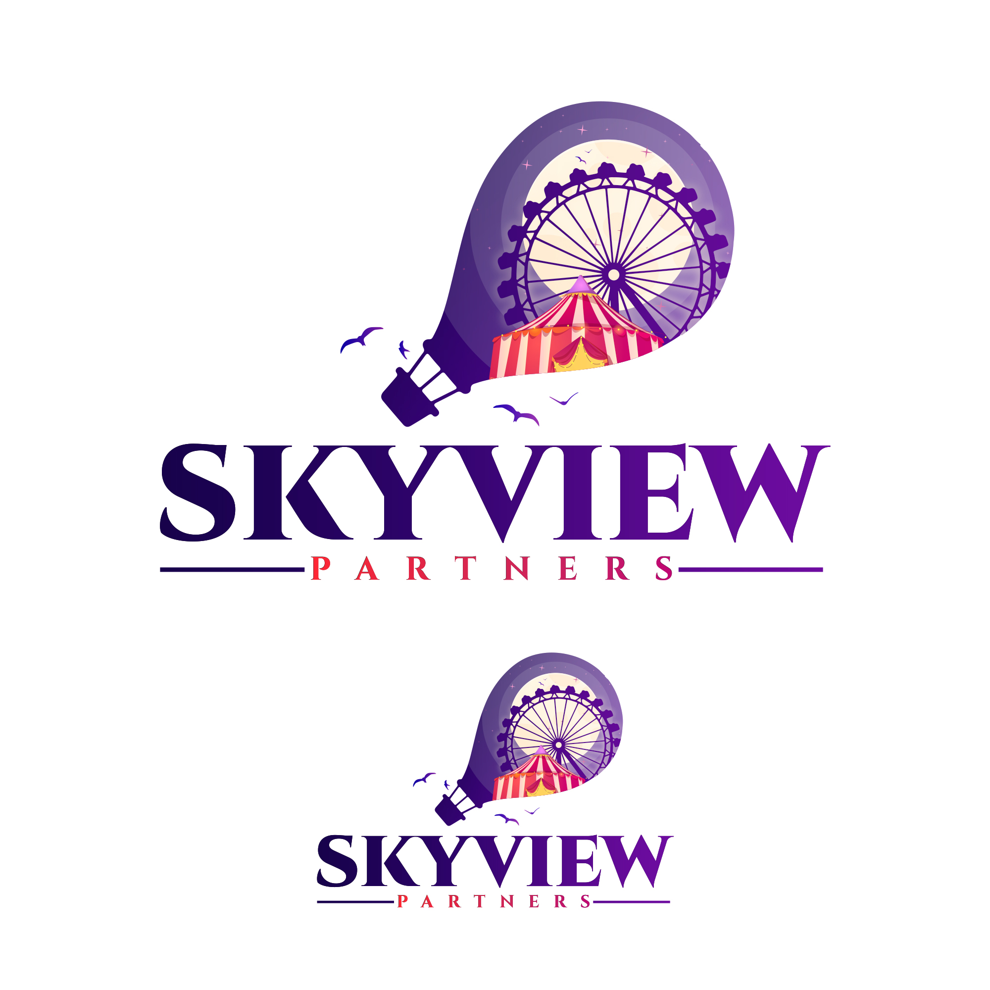 Logo Design by CreativeGwen™ for Skyview Atlanta | Design #29110681