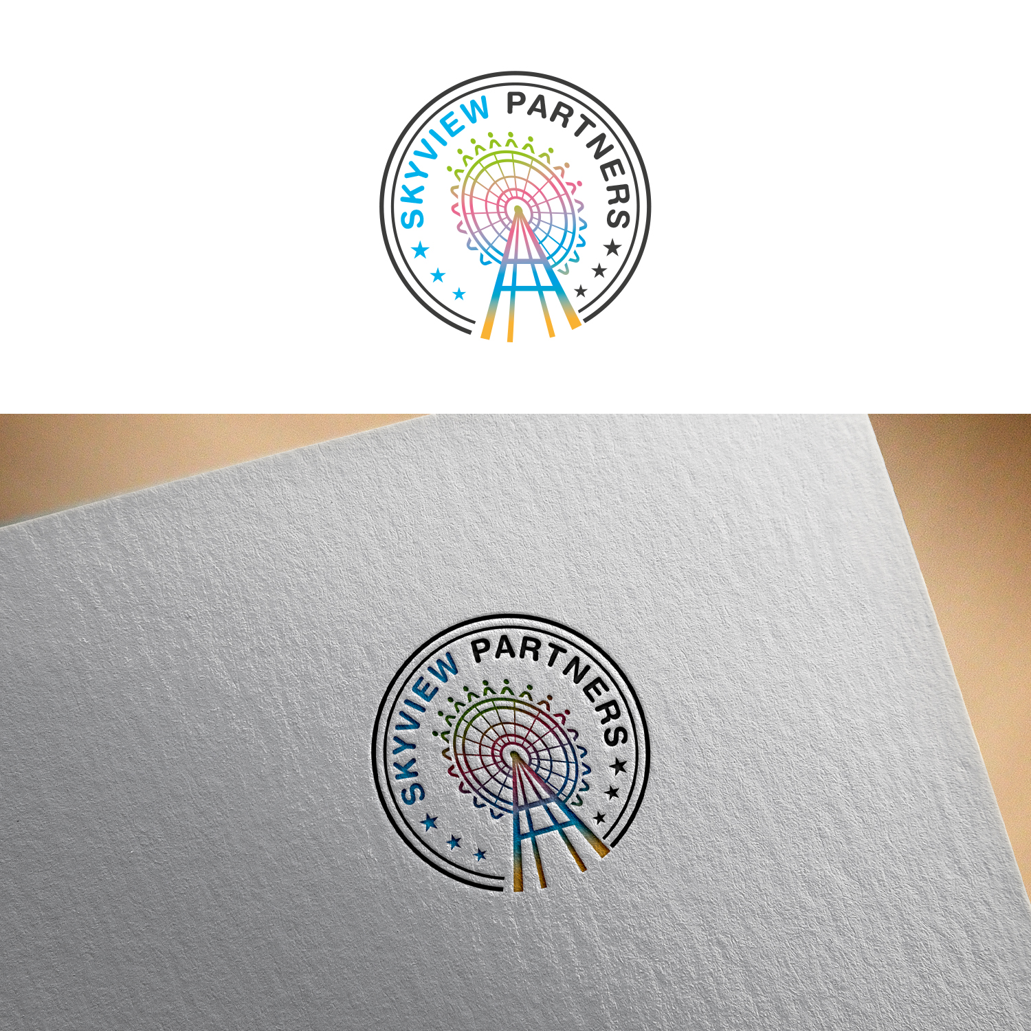 Logo Design by Maxo-Biz for Skyview Atlanta | Design #29105787