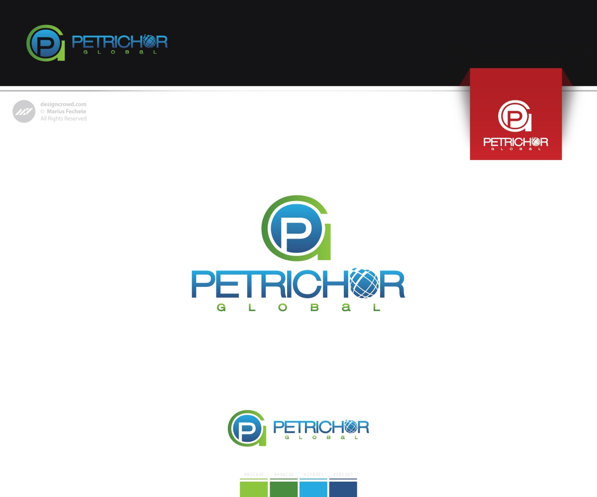 Logo-Design von Marius Fechete für Petrichor Global | Design #3090230