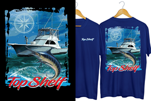 Sportfishing Boat T-shirt MUST HAVE ACCURATE BOAT 