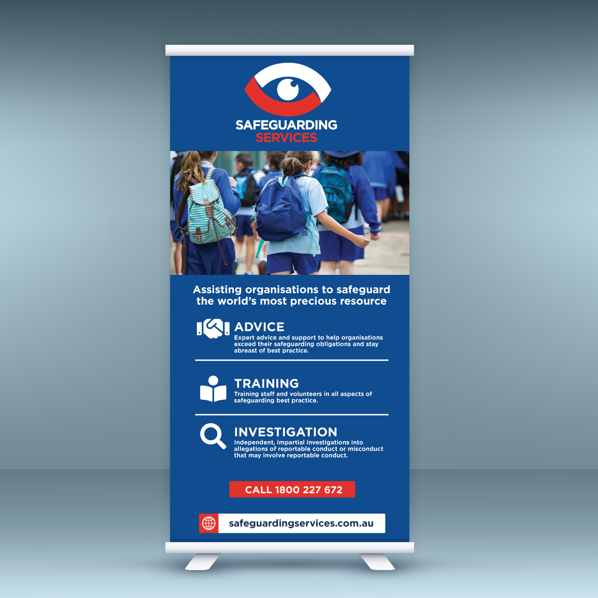 Signage Design by Sergio Coelho for Safeguarding Services | Design #29101095