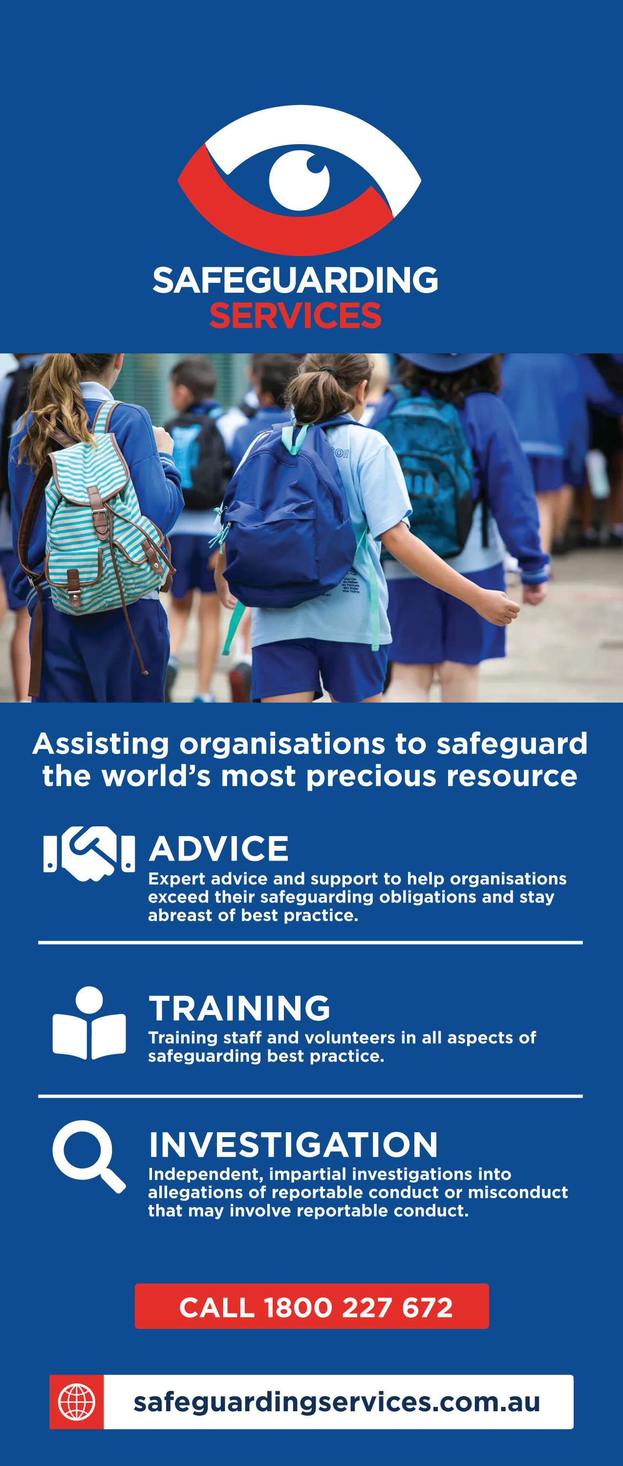 Signage Design by Sergio Coelho for Safeguarding Services | Design #29101096