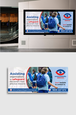 Signage Design by Design Motion for Safeguarding Services | Design: #29106925