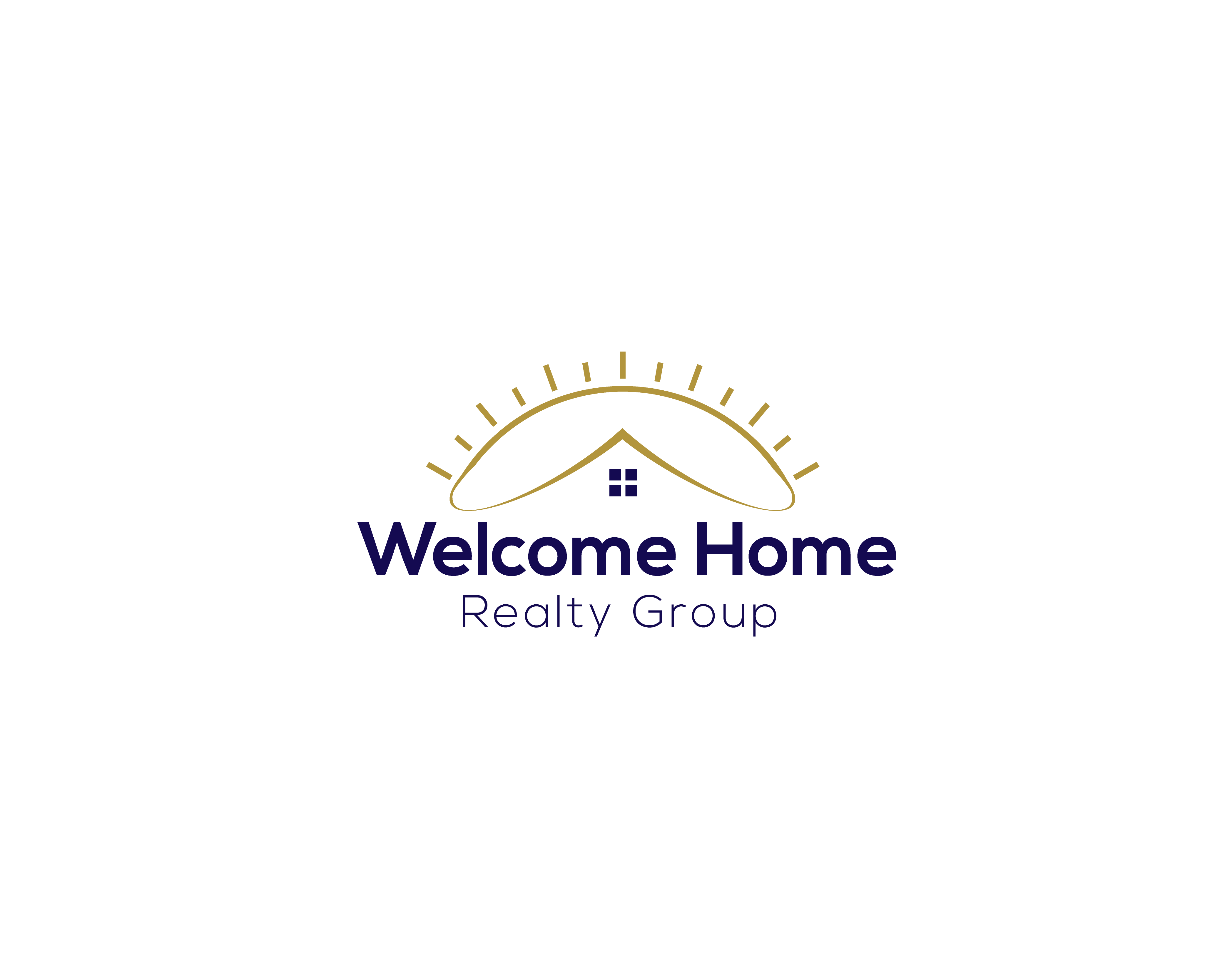Modern, Bold, Real Estate Logo Design for Home Realty Group by