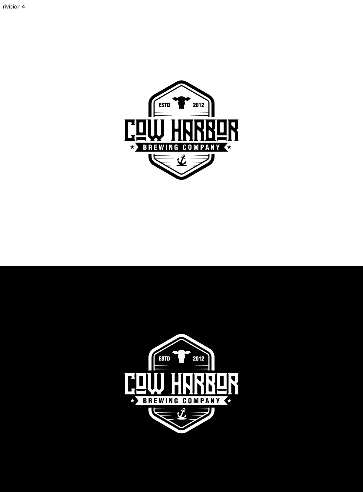 Logo Design by jonkonrad for Cow Harbor Brewing | Design #29146502