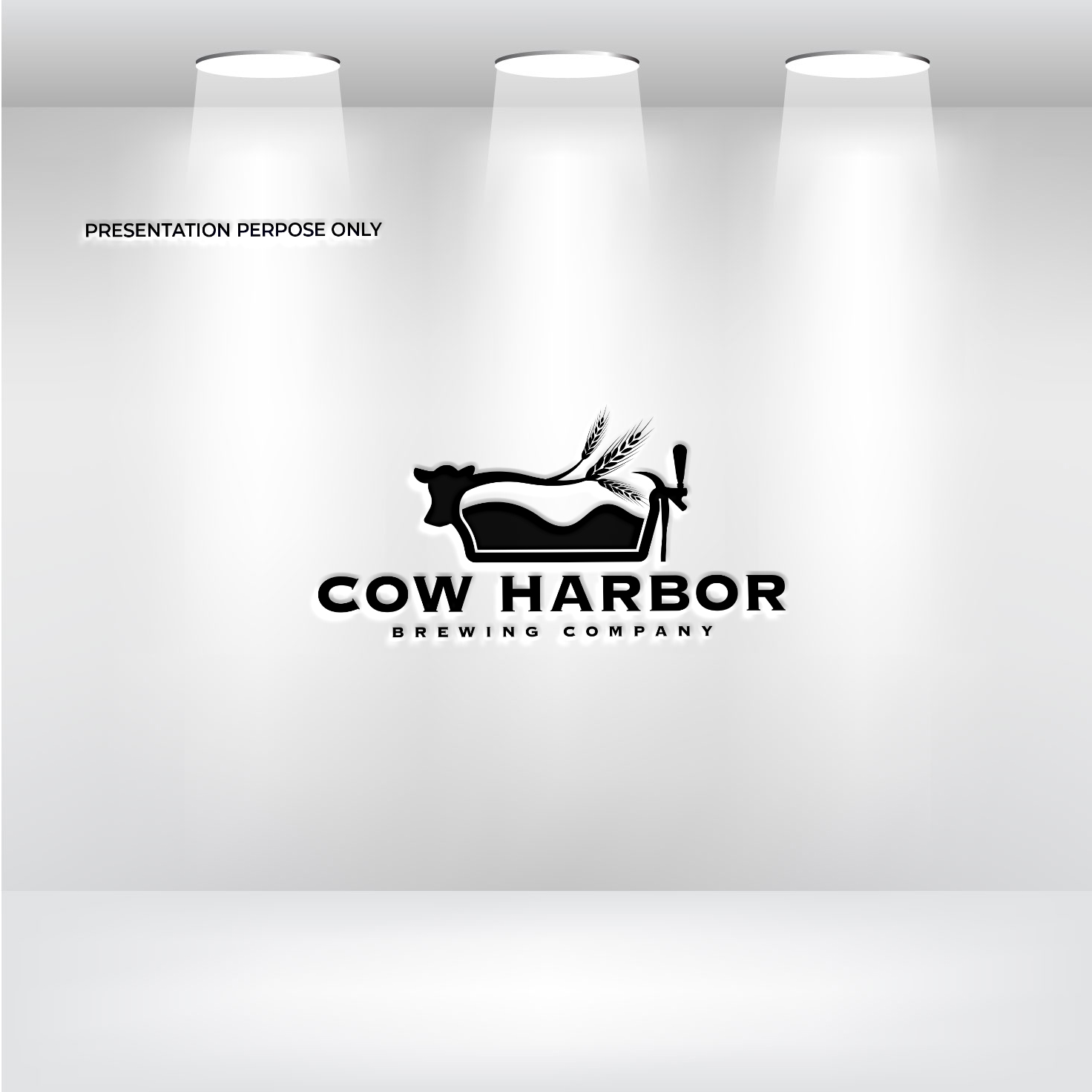 Logo Design by RS_Design for Cow Harbor Brewing | Design #29102647