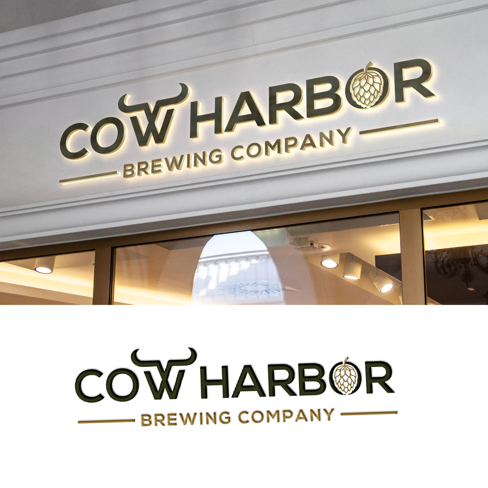 Logo Design by riyad123 for Cow Harbor Brewing | Design #29155848