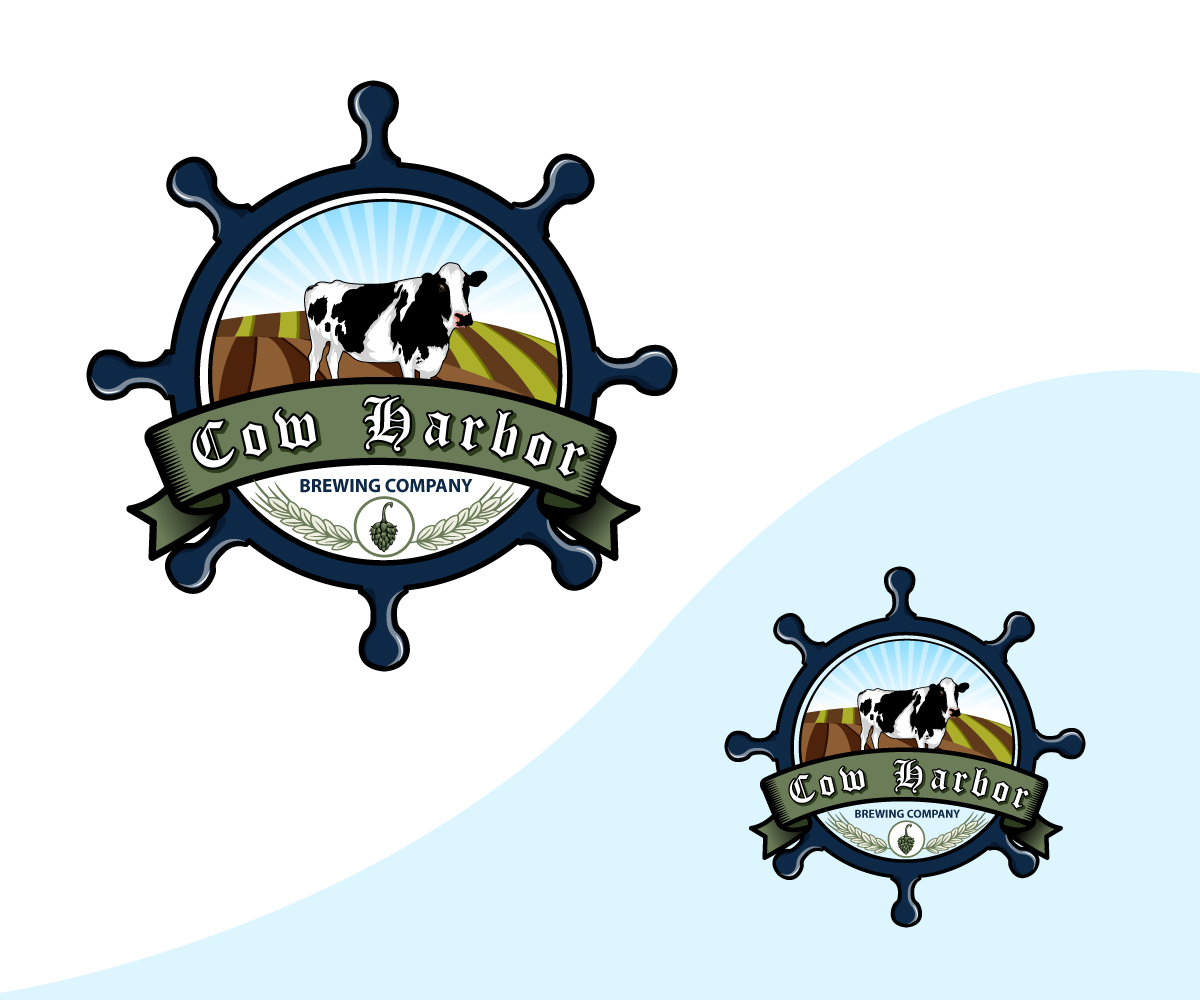 Logo-Design von Paint-Tools für Cow Harbor Brewing | Design #29114179
