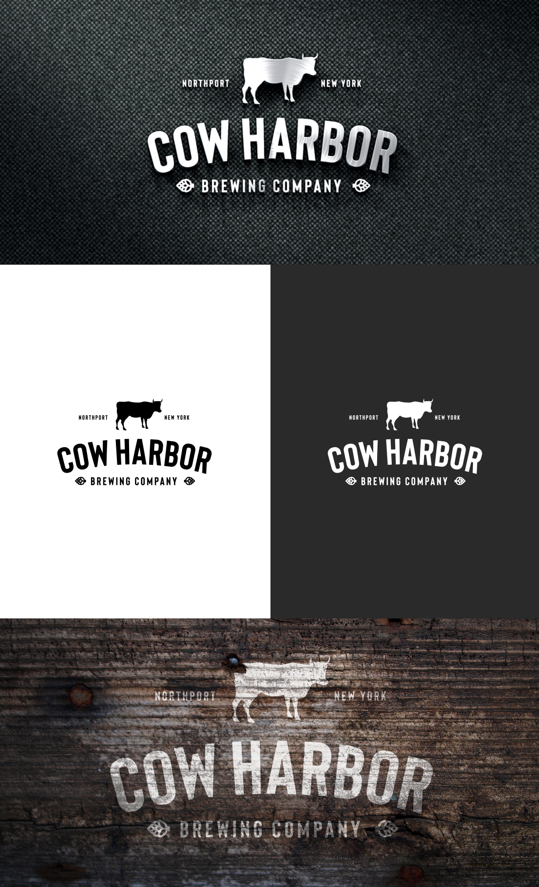 Logo Design by GLDesigns for Cow Harbor Brewing | Design #29107420