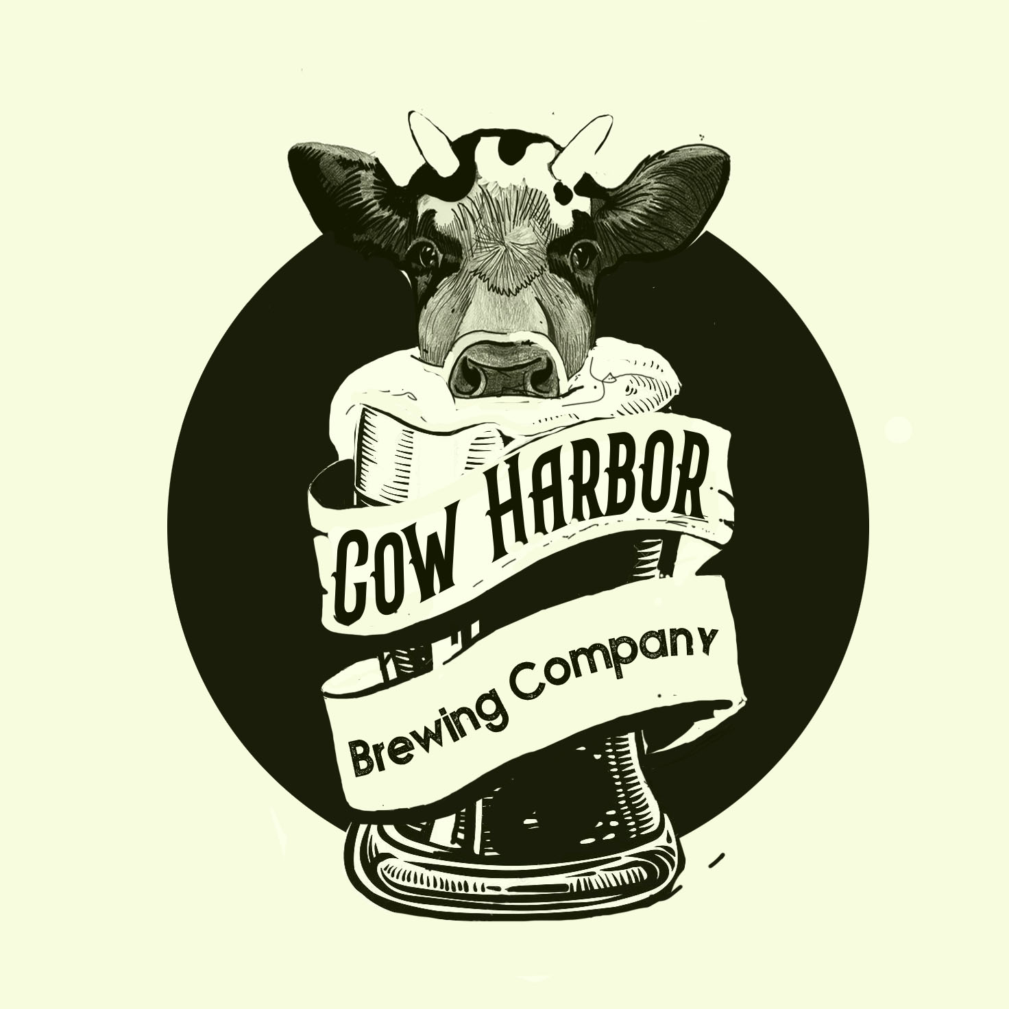 Logo Design by A.STUDIO for Cow Harbor Brewing | Design #29162753