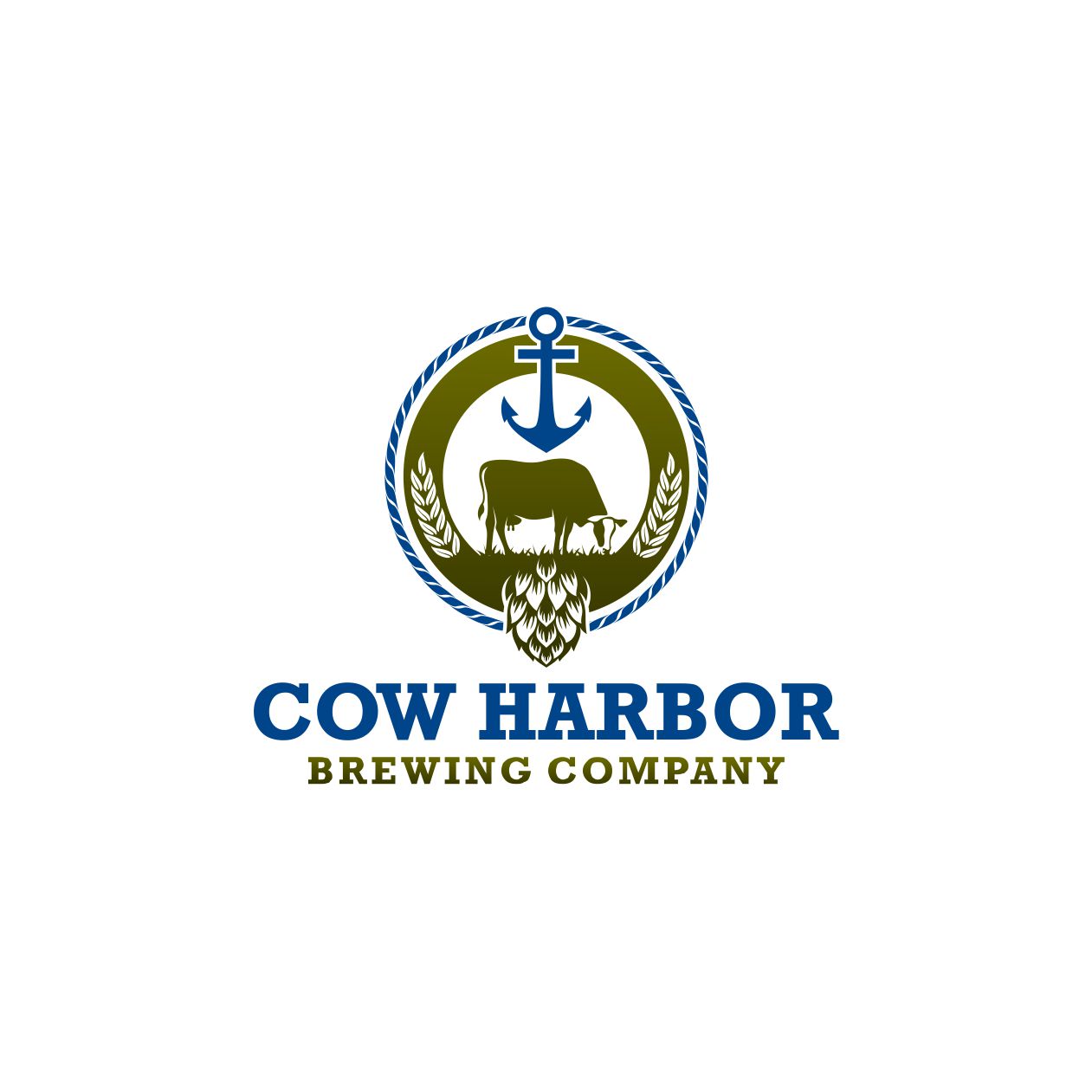 Logo Design by brand maker for Cow Harbor Brewing | Design #29105683