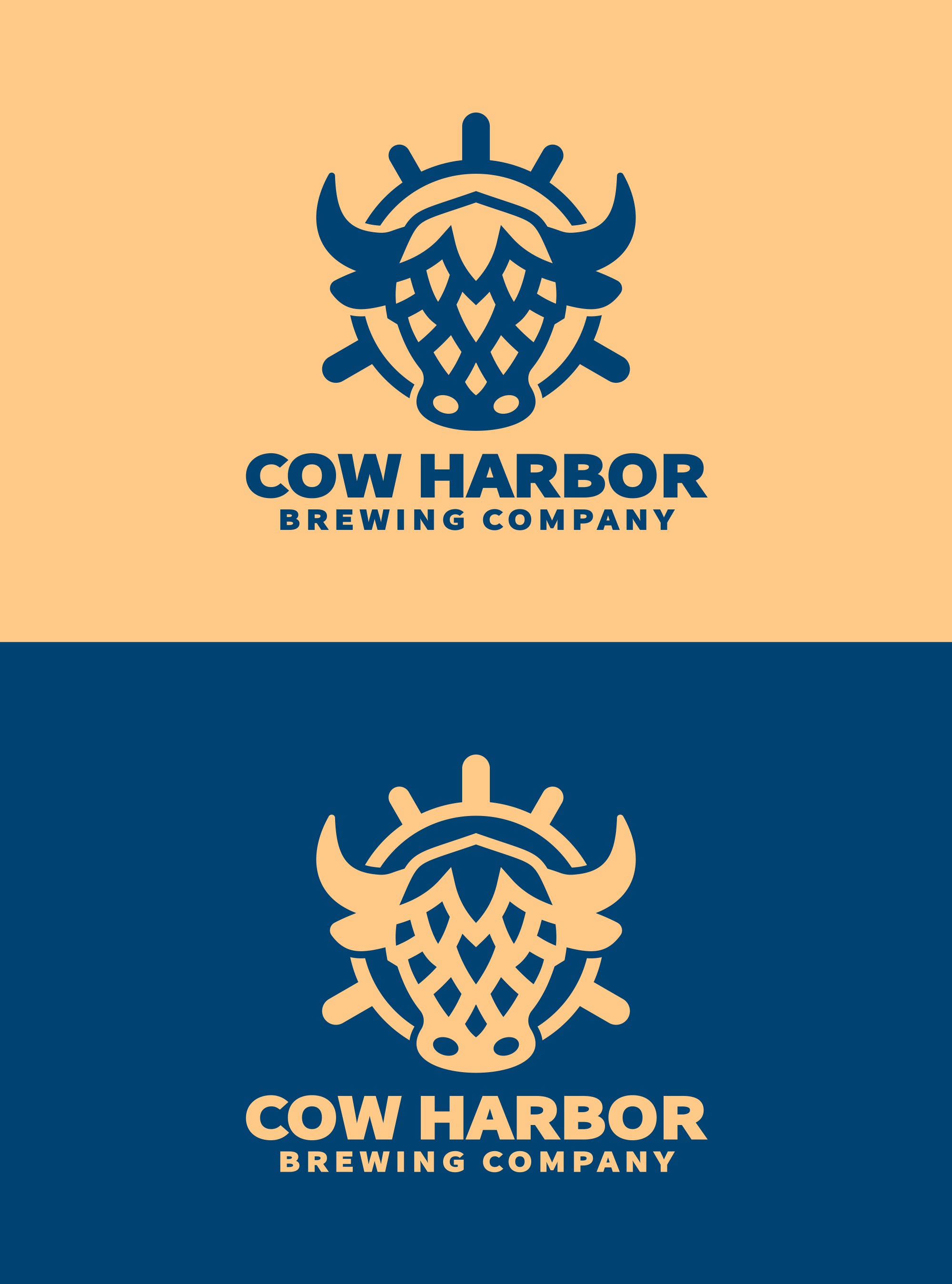 Logo Design by bojboga for Cow Harbor Brewing | Design #29145990
