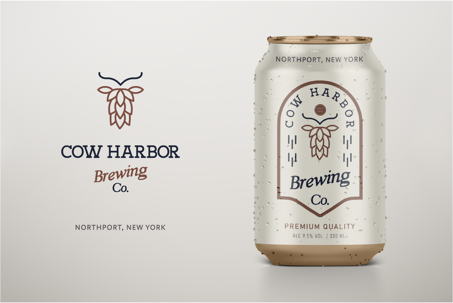Logo Design by Daneyra for Cow Harbor Brewing | Design #29103647