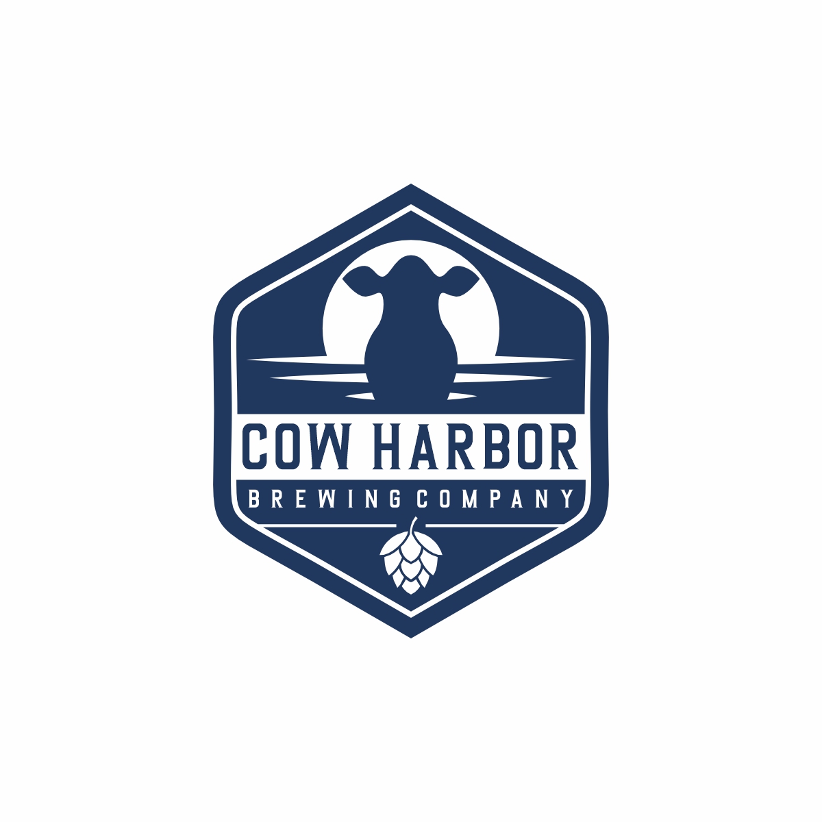 Logo Design by Ashani Bhattacharya for Cow Harbor Brewing | Design #29158942