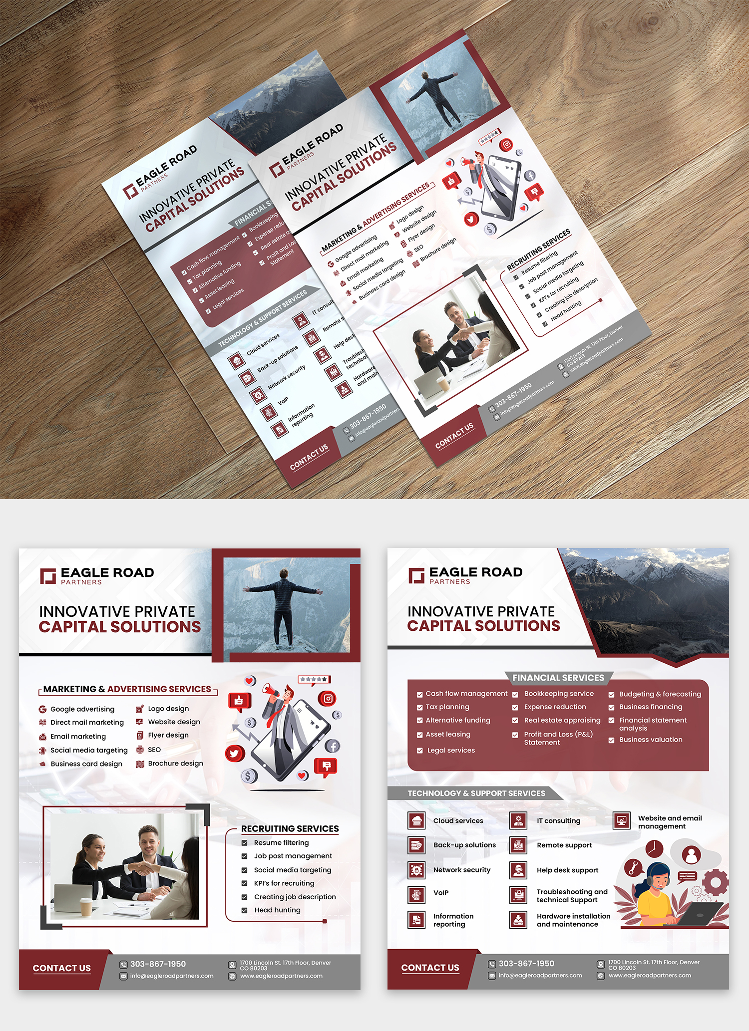 Flyer Design by debdesign for Massage Recruit | Design #29130884