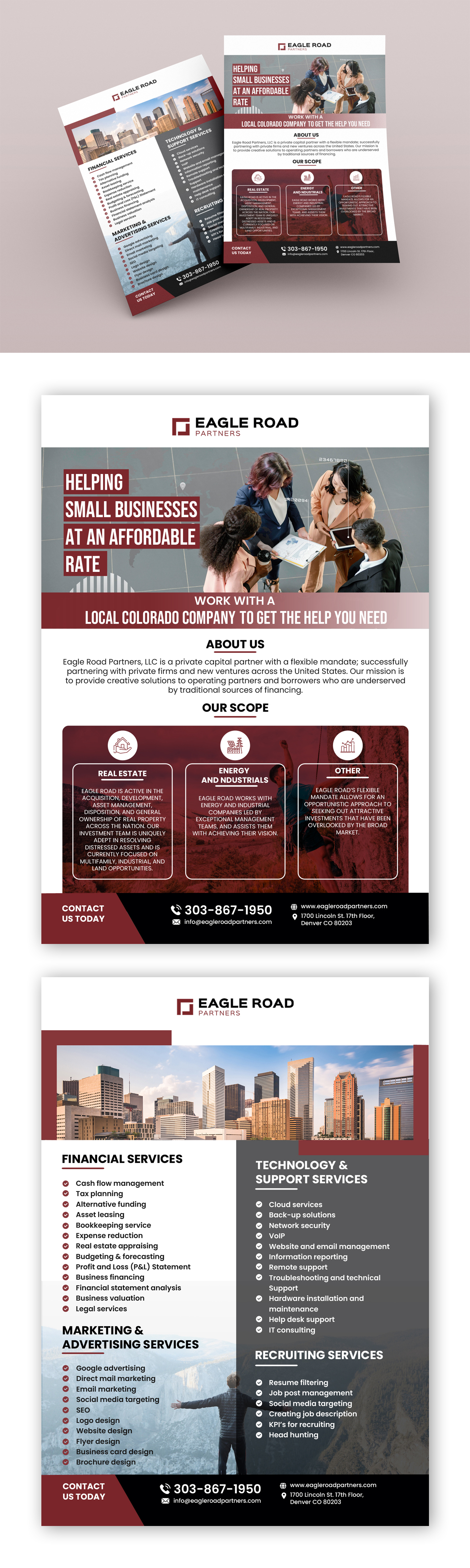 Flyer Design by debdesign for Massage Recruit | Design #29131005